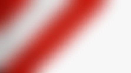 Rot-Weiß-Rote Flagge aus Stoff auf weißem Hintergrund