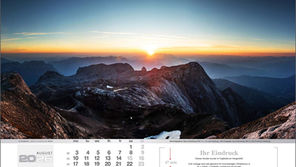 Durch die beeindruckende Höhe der Berge eröffnet sich ein grandioser Blick auf die umliegenden Bergketten
