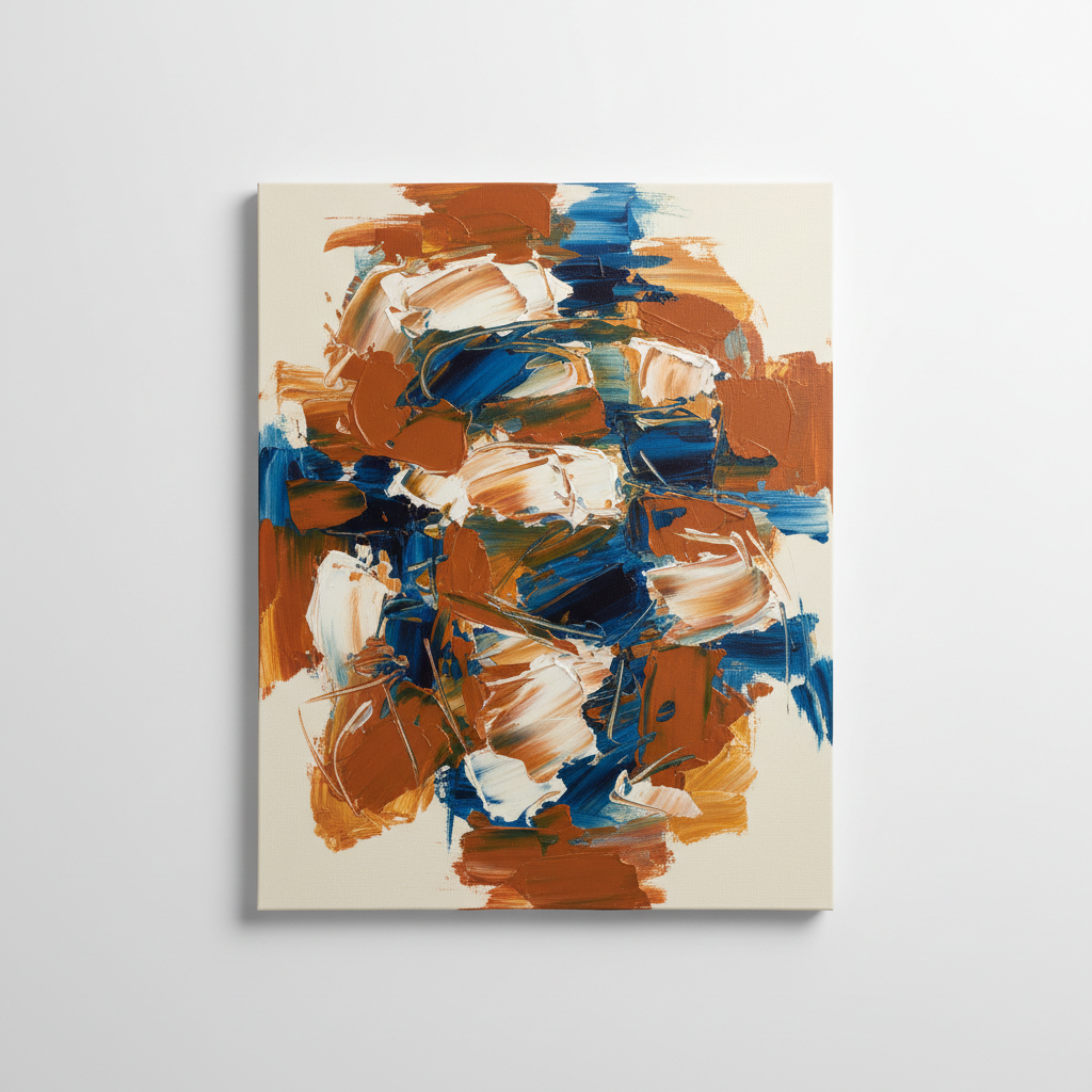 Dipinto Acrilico Astratto