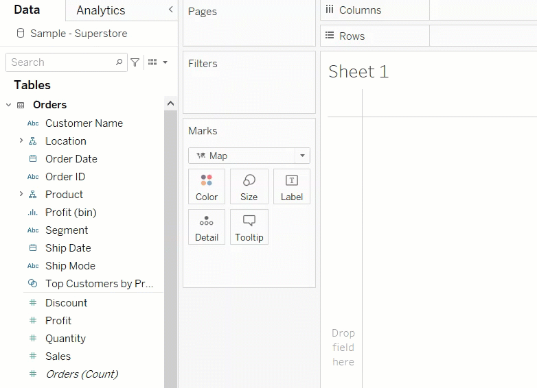 How to create LOD in Tableau
