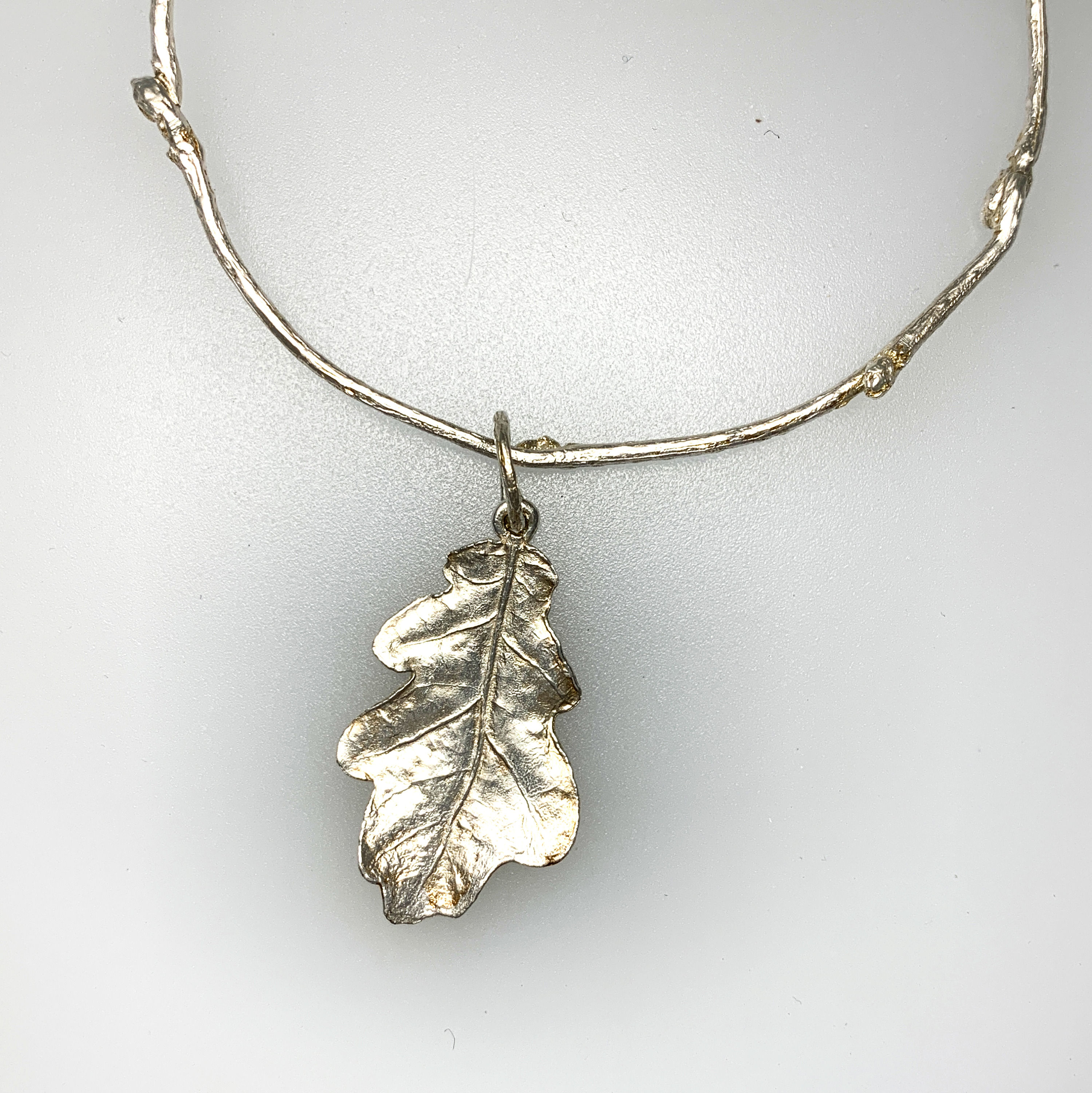 Oakleaf twig bangle/bracelet