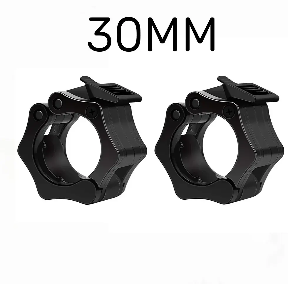 Thumbnail: 2PCS 25/28/30mm Quick Release Barbell Clamps Spin lock Barbell Collars Weight Ba