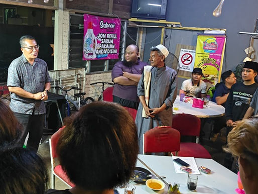 KEADILAN Kuantan anjur sesi libat urus bersama belia Kg Pahang, Sg Soi