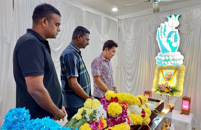 Pimpinan KEADILAN ziarah keluarga K Indiran, anggota tentera meninggal dunia