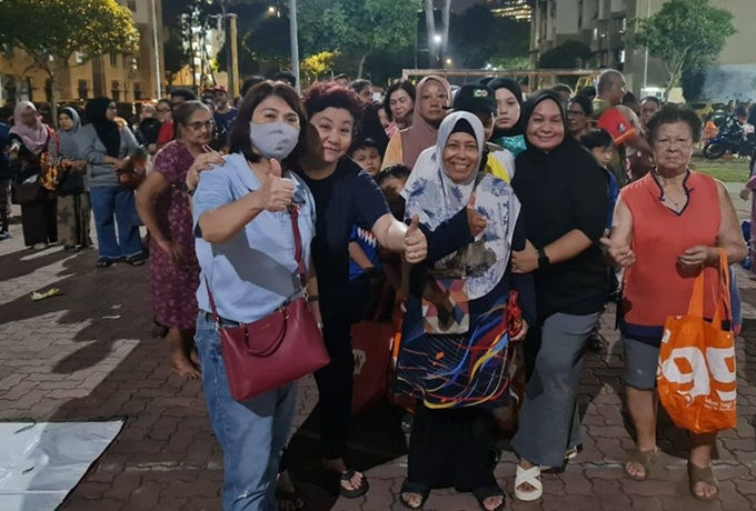 Penduduk gembira dengan inisiatif anjuran Wanita KEADILAN Cheras