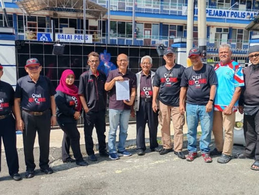 Infografik Sinar: KEADILAN Simpang Renggam, PKORM Johor lapor polis