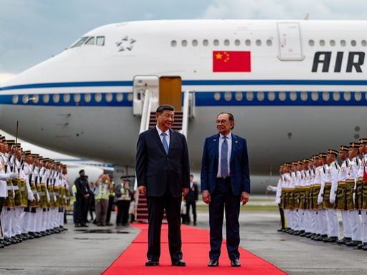 PM Anwar sambut ketibaan Presiden Xi Jinping untuk lawatan negara