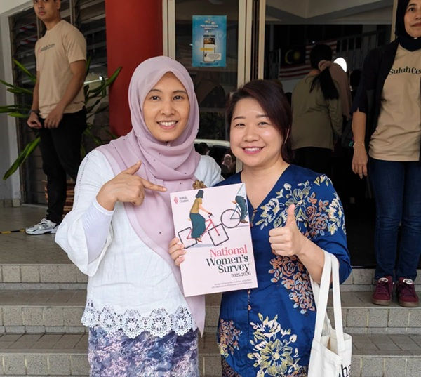 Nurul Izzah bersama Ker Chean