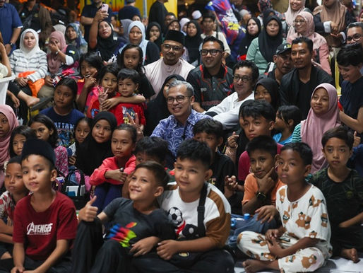 Permatang Pasir jadi ‘Panggung Terbuka’, lebih 200 penduduk tonton wayang pacak