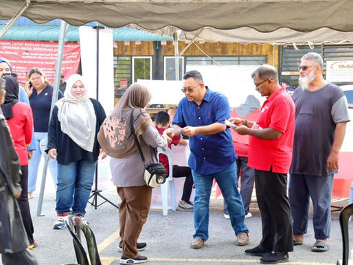 100 pengunjung Jualan Rahmah MADANI di Serendah terima baucar RM10