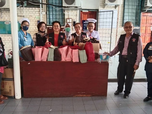 KEADILAN Ranau santuni kakitangan, pesakit di hospital