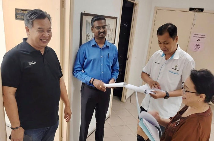 ADUN Batu Uban lawat sekolah Cina nilai permohonan bantuan tahun 2026