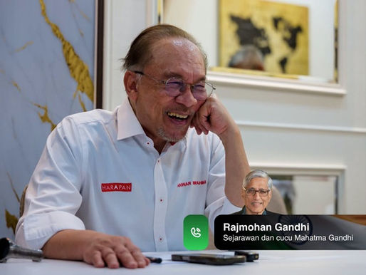 Rakyat Malaysia bakal berpeluang dengar syarahan cucu Mahatma Ghandi
