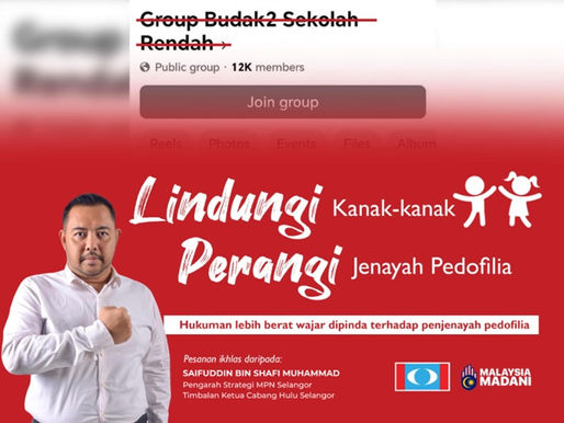 Pedofilia pengkhianatan terhadap nilai kemanusiaan – Saifuddin
