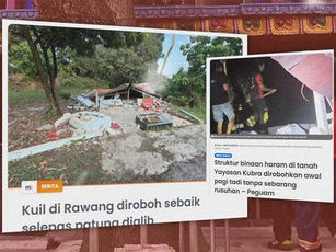 Barangan kuil di Rawang dipindah sebelum Yayasan Kubra bersihkan tanah 