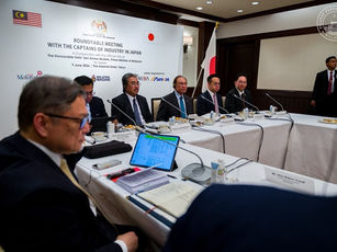 PM bentang potensi pelaburan M'sia kepada 29 pimpinan konglomerat Jepun