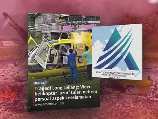 Tiada panggilan kecemasan sebelum nahas helikopter doktor udara - AAIB