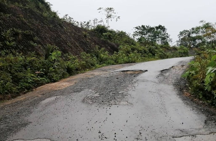 Jalan Jiwa Murni rosak teruk perlu penyelenggaraan atau naik taraf