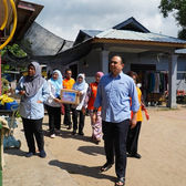 Ziarah MADANI Indera Mahkota santuni nelayan, teliti pembaikan rumah