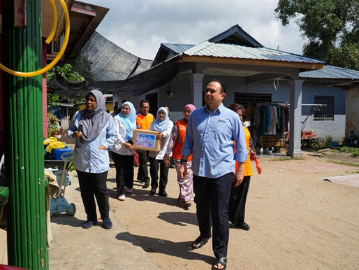 Ziarah MADANI Indera Mahkota santuni nelayan, teliti pembaikan rumah