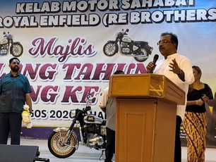 Kelab motorsikal buka ruang anak muda bina jaringan perniagaan, pendidikan