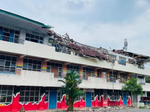 Bumbung runtuh: KPM salur RM2 juta kepada SMK Juasseh