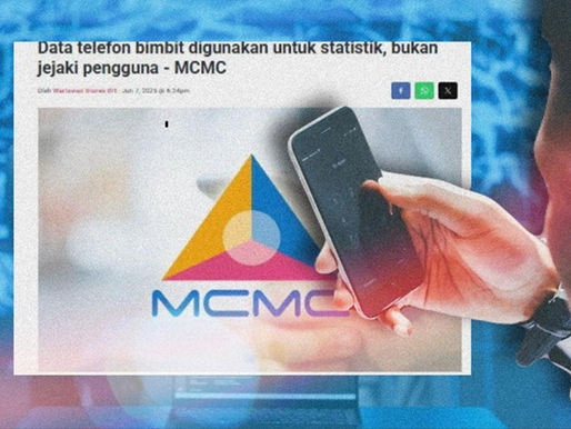 Inisiatif Data Telefon Bimbit: Rakyat tidak dipantau, tiada pencerobohan privasi