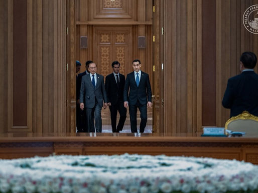 PM Anwar terima sambutan rasmi penuh istiadat di Ashgabat
