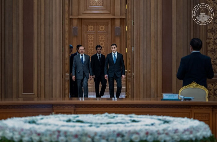 PM Anwar terima sambutan rasmi penuh istiadat di Ashgabat