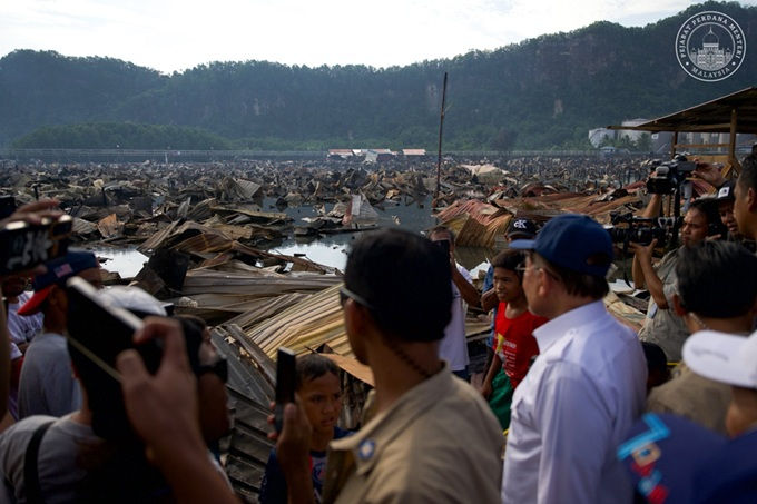 Kerajaan MADANI beri bantuan sepenuhnya mangsa kebakaran Sandakan