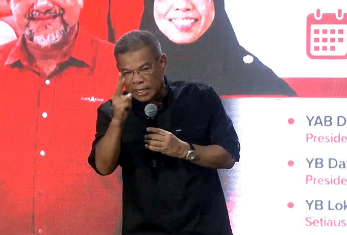 DS Saifuddin tegaskan PH perlu bina kekuatan sendiri dalam Ceramah Perdana Pimpinan Utama PH, malam tadi