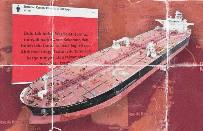 Harga minyak ditentukan pasaran global, bukan kapal lepas sekatan Selat Hormuz