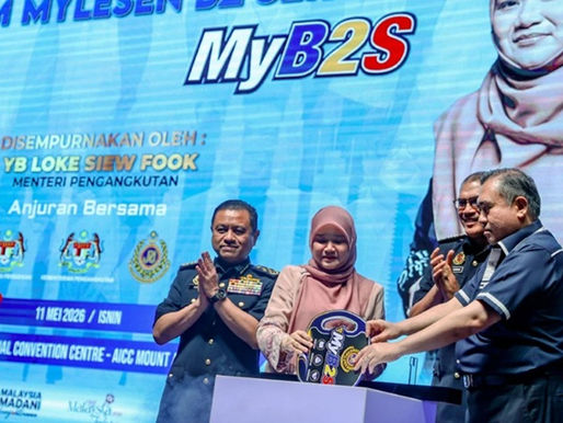 60,000 pelajar B40 bakal terima lesen motosikal percuma
