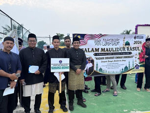 Ahli Majlis MBK sertai perarakan Maulidur Rasul Taman Seri Inderapura