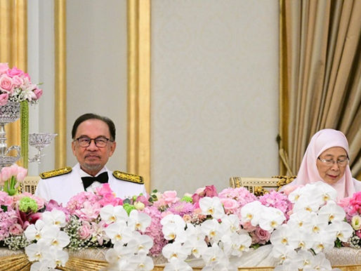 PM hadiri Majlis Santapan Diraja di Istana Negara