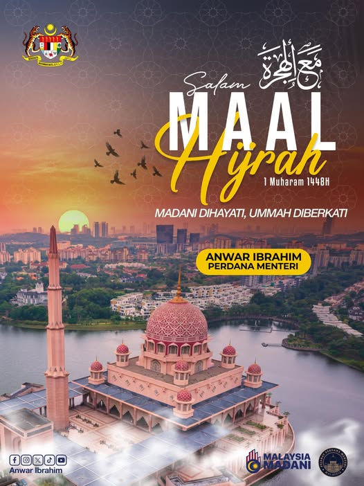 Hayati semangat Hijrah, pentingnya perpaduan, kerjasama - PM
