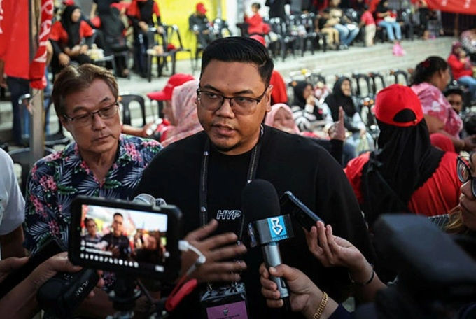 Faezuddin berkata ahli Bersatu menyokong calon PH di DUN Kempas. Foto kredit: MalaysiaGazette