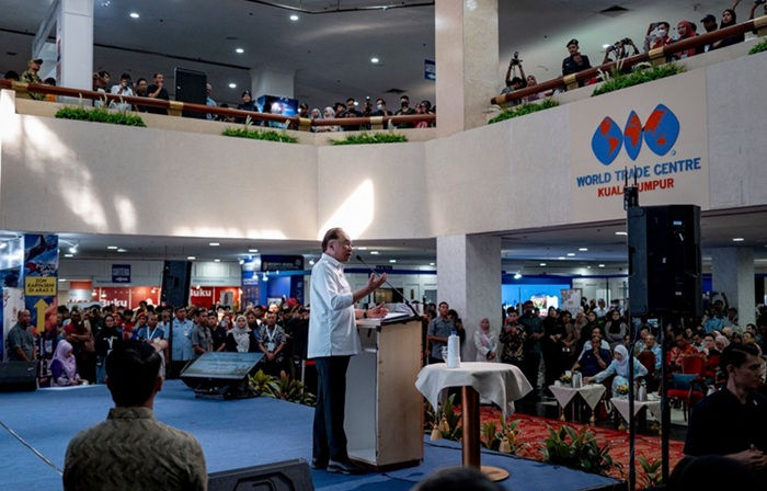 DS Anwar berucap pada Majlis Perasmian Penutupan Pesta Buku Antarabangsa Kuala Lumpur (PBAKL) 2025