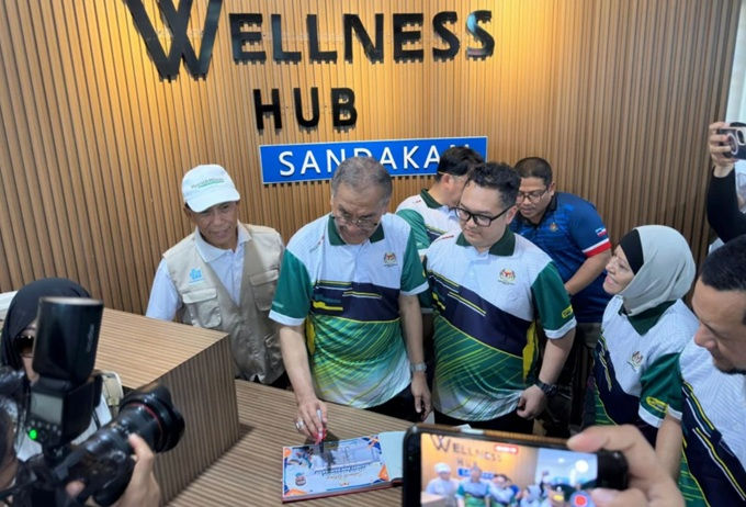 DS Dr Dzulkefly merasmikan Wellness Hub di Sandakan, Sabah