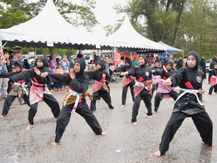 Wanita KEADILAN Pahang Lancar Gelanggang Silat Srikandi Gayong