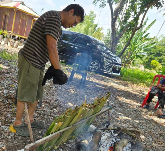 CORET-CORET AIDILFITRI 2026: Lemang Daun Lerek Sajian Istimewa Cikgu Faizal