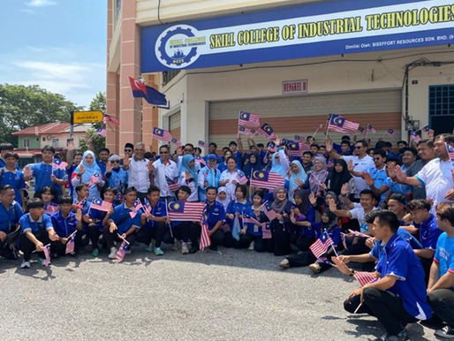KEADILAN Johor agih Jalur Gemilang semarak patriotisme