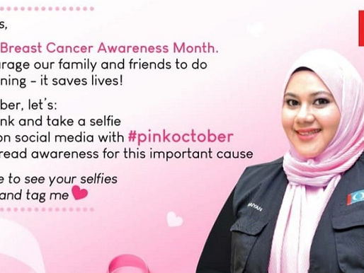 Oktober bulan kesedaran kanser payudara - Raiyan