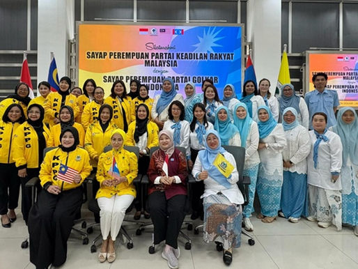 Wanita KEADILAN tingkat kerjasama serantau bersama GOLKAR, Dewan Da’wah