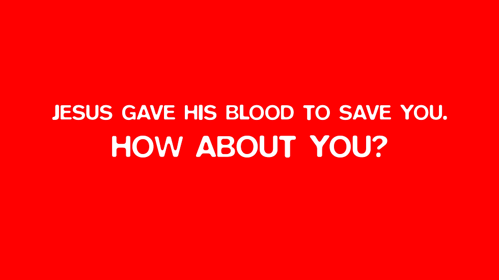 ❤️ Show you love in Blood donation action ❤️