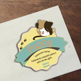 Logo Sabonete Puppy