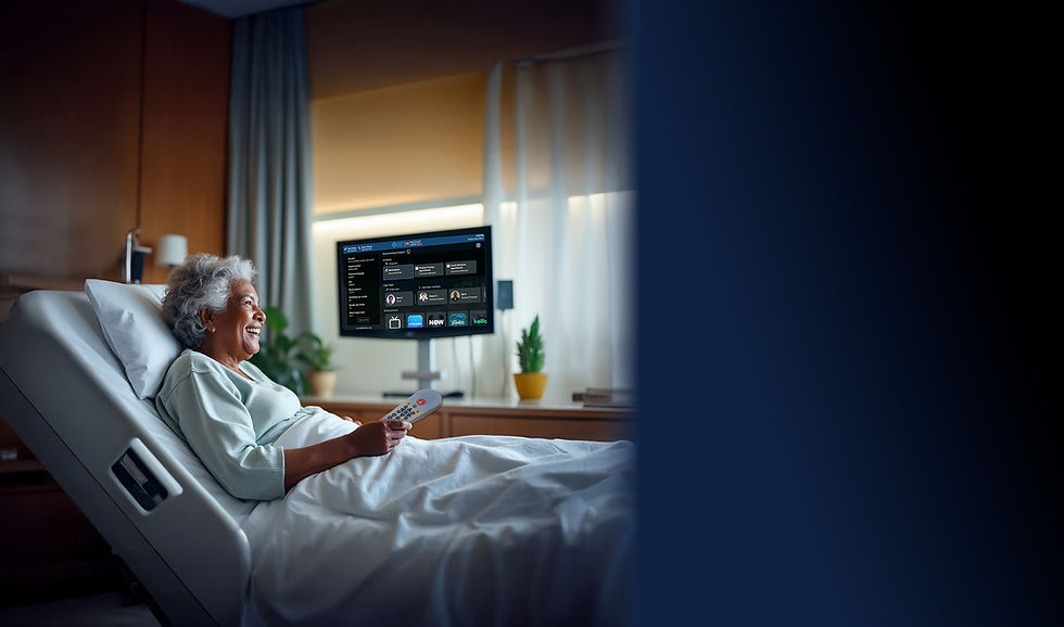 LincTV powered by Lincata | Healthcare smart room | Epic MyChart Bedside in-room on existing TVs
