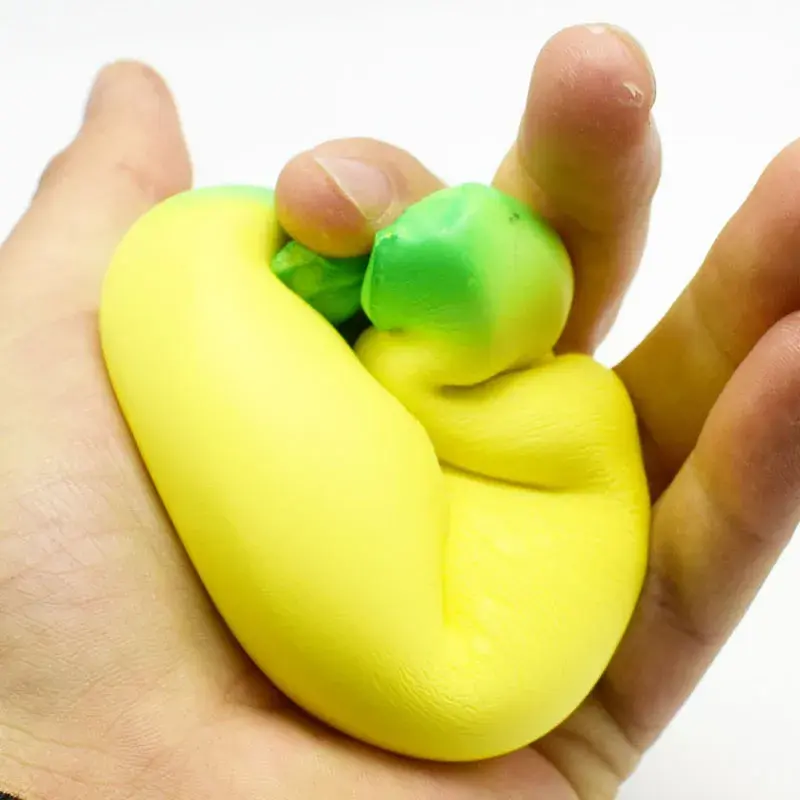 Miniature : Banane Squishy Slow Rise – Jouet Anti-Stress Fruit
