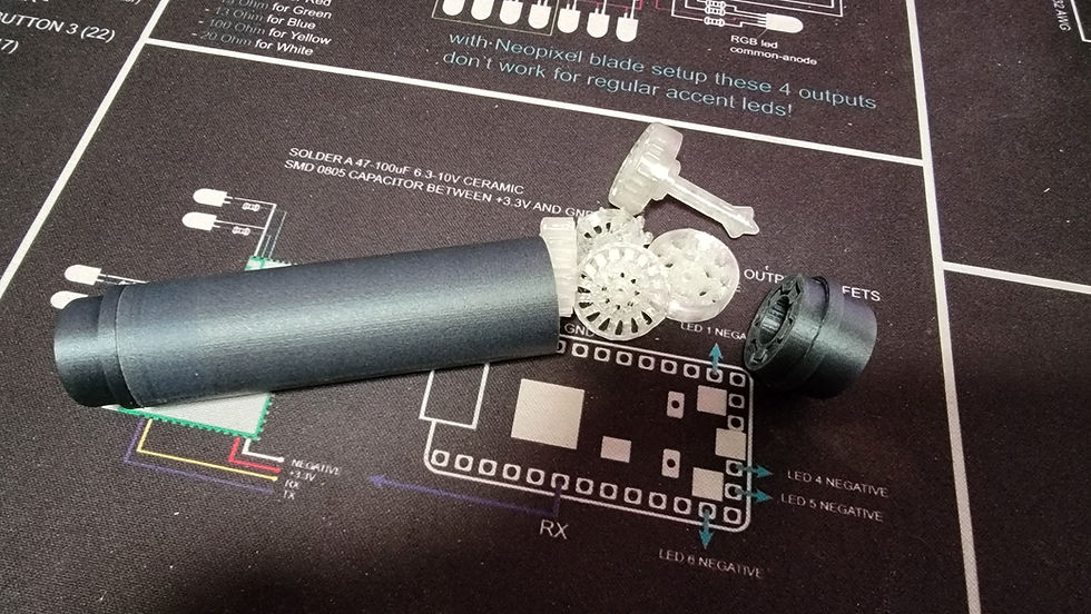 Thumbnail: Spinning Blade Plug Kit (3D PRINTED)