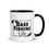 Thumbnail: Bass Fishing Life Black & White Mug